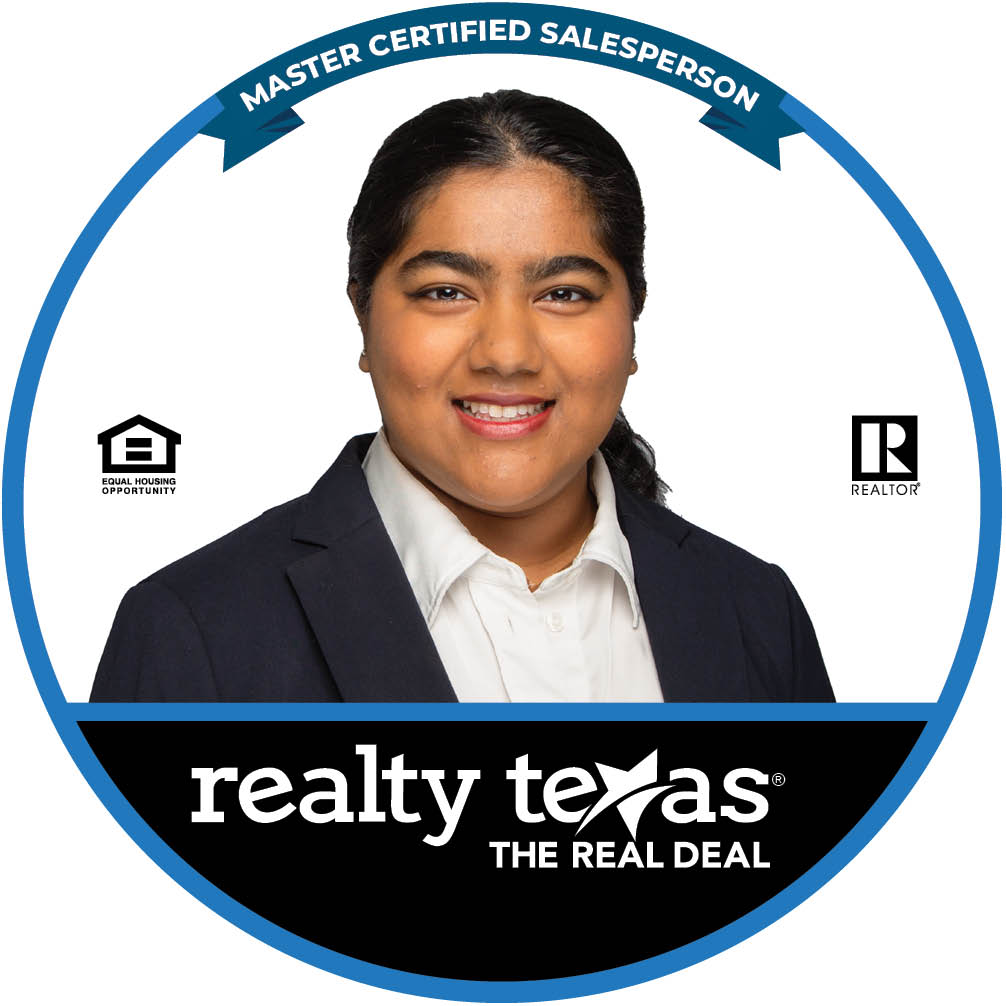 Houston Metro Agent Anusha Seelam  REALTOR® with Realty Texas.