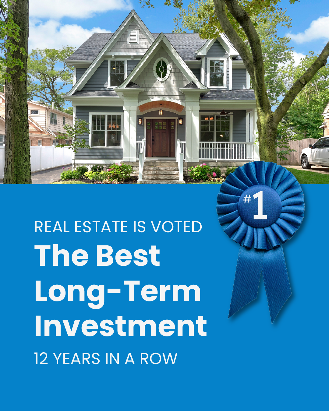 Discover Why Real Estate Remains the Best Long-Term Investment for Over a Decade Blog Image Banner